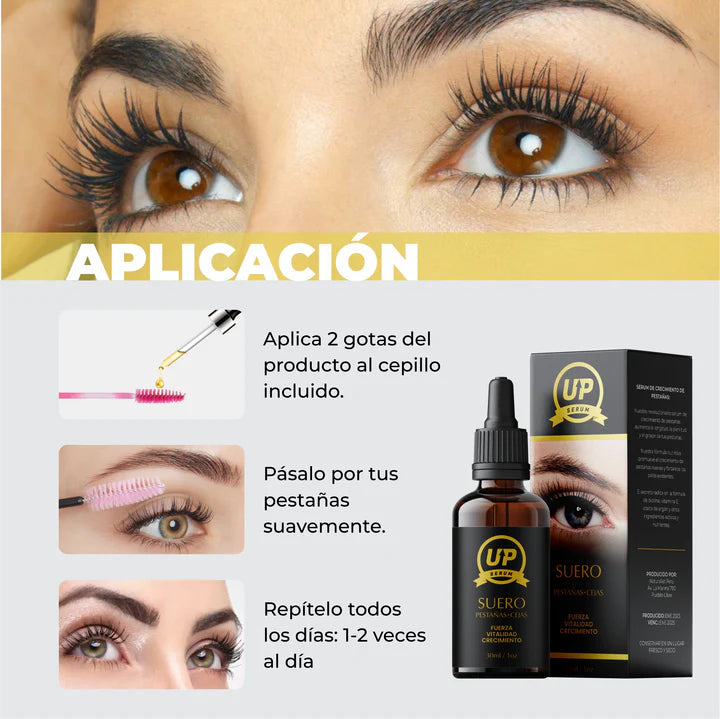 Serum Up Para pestañas y cejas